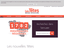 Tablet Screenshot of lestetes.fr